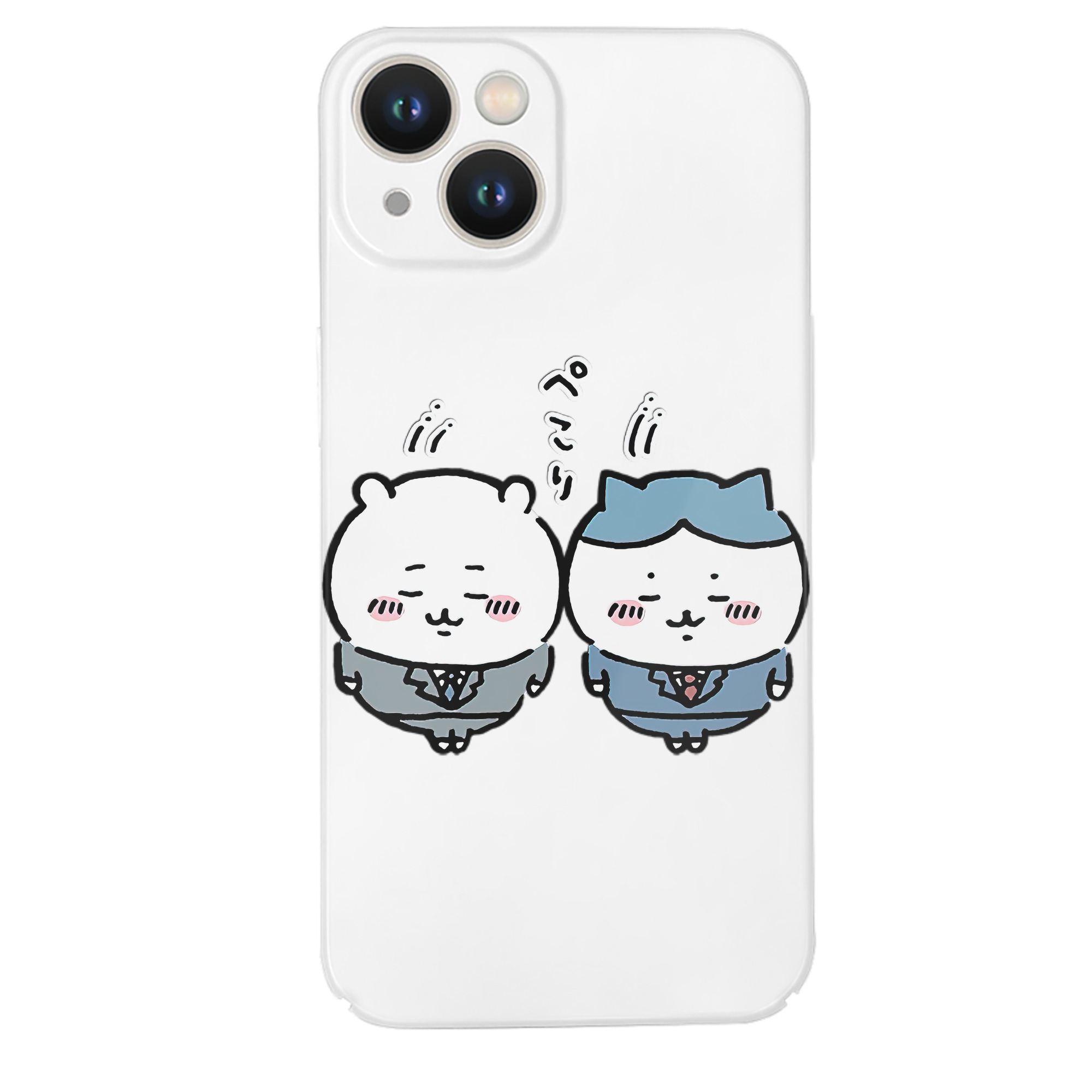 （画像用） ちいかわ ハチワレ Chii-kawa hachiware 【iPhone 14シリーズ対応】ハードケース